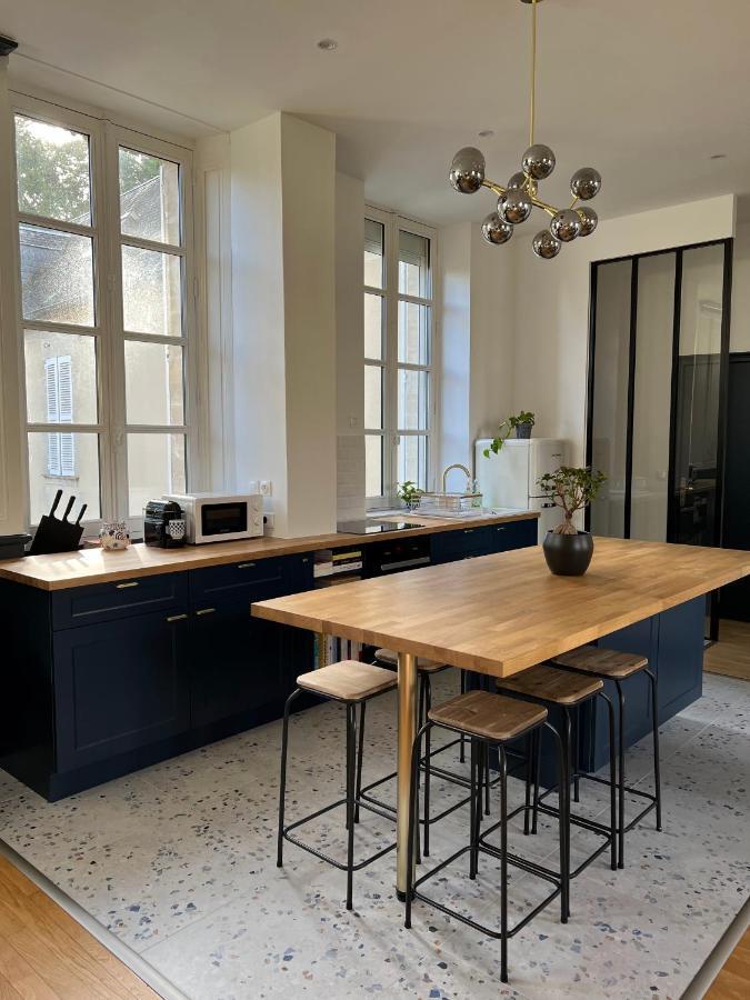 Bright Apt 70M2 In Bayeux Historic Center W Pkg Buitenkant foto