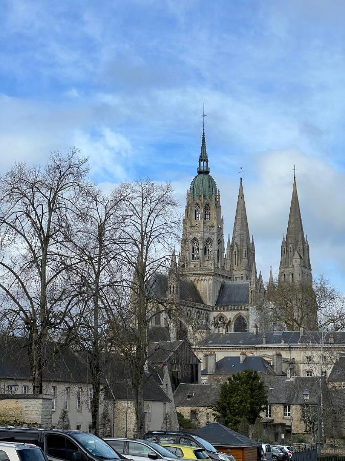 Bright Apt 70M2 In Bayeux Historic Center W Pkg Buitenkant foto